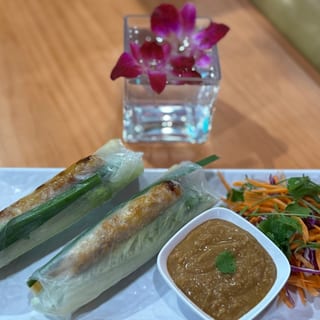 Phuket Grilled Pork Spring Rolls