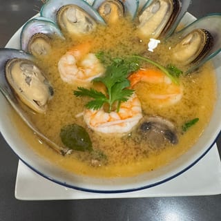 Small Spicy Seafood Soup